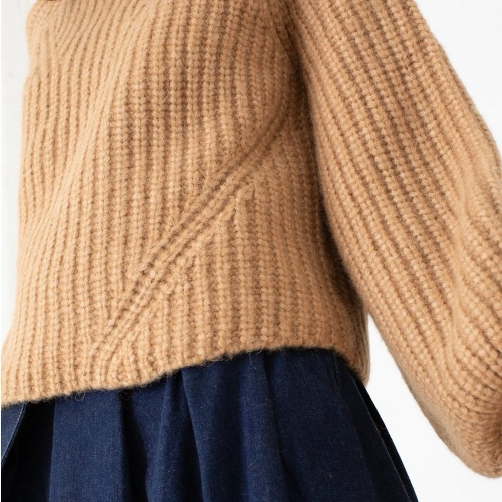 Ulla Johnson Micha Turtleneck in Camel Size Medium - Picture 9 of 15